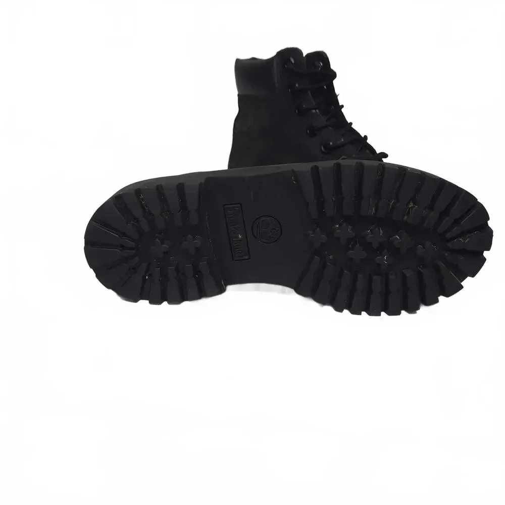 Timberland Men's 6-Inch‎ Premium Waterproof Black Boots Size 5